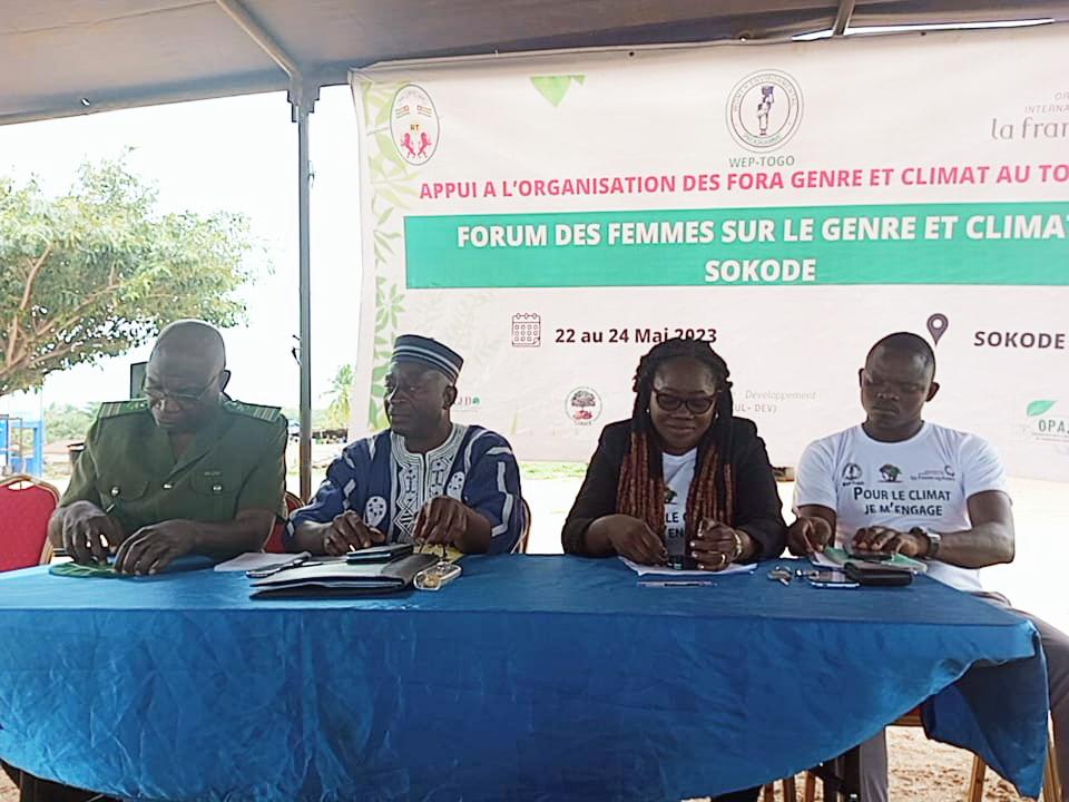 Tchaoudjo : l'ONG WEP-TOGO sensibilise les femmes sur le genre, le climat et la biodiversité