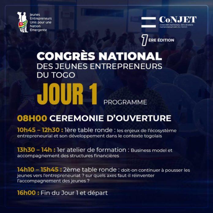 CoNJET : Les jeunes entrepreneurs évoquent leur émancipation ce 16 Juin à Lomé