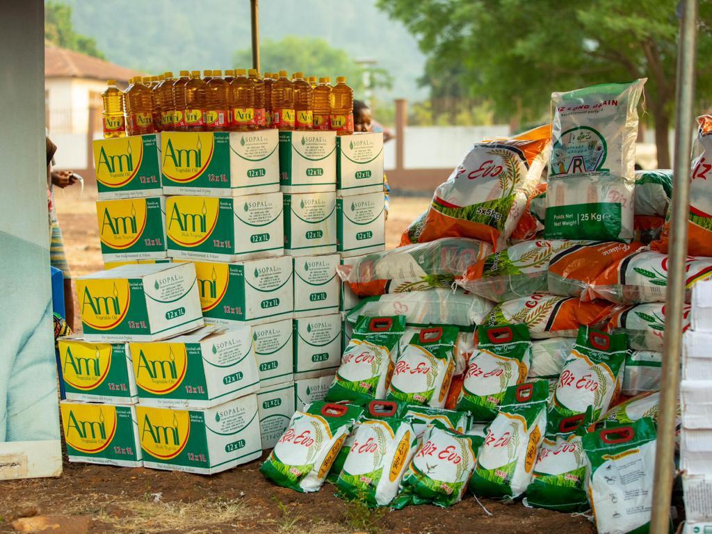Agou : Don de Kits alimentaires à 600 ménages